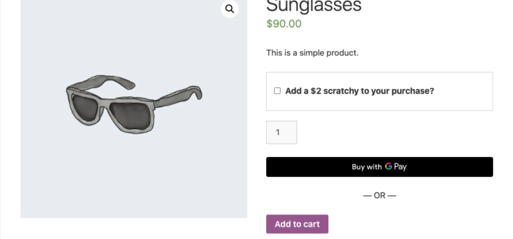 Add  a Product Addon Checkbox to WooCommerce Single & Variable Products – Tutorial